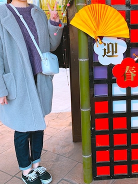 りんこさん（レディース・165cm）の冬コーディネート