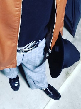 雫さん（メンズ・169cm）の冬コーディネート