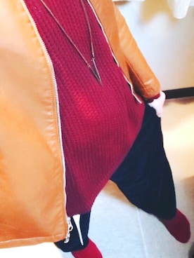 雫さん（メンズ・169cm）の冬コーディネート