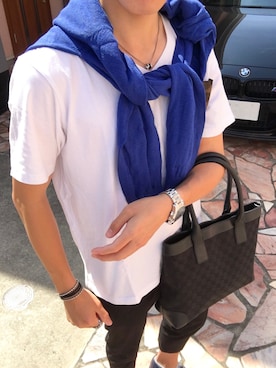 「Right-on（ライトオン）のアイテム（その他）」を使った、hiro さん（メンズ・173cm）の夏コーディネート