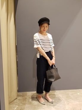 Chikaさん（レディース・163cm）の夏コーディネート