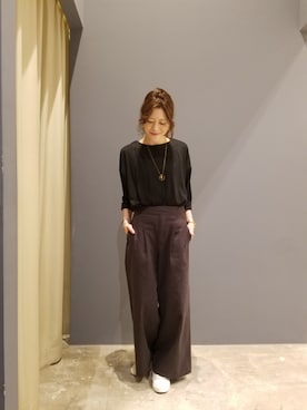Chikaさん（レディース・163cm）の秋コーディネート