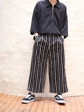 「revertical（リバーティカル）のアイテム」を使った、yoshiさん（メンズ・165cm）の夏コーディネート