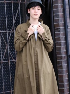 「revertical（リバーティカル）のアイテム（その他アウター）」を使った、yoshiさん（メンズ・165cm）の秋コーディネート
