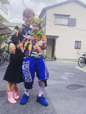 「FOXのアイテム」を使った、SMさん（メンズ・167cm）の春コーディネート