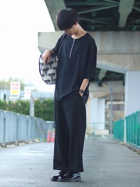 「Furbo design（フルボデザイン）のアイテム」を使った、SHOTAさん（メンズ・176cm）の春コーディネート