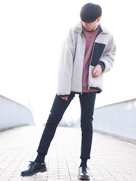 SHOTAさん（メンズ・176cm）の冬コーディネート