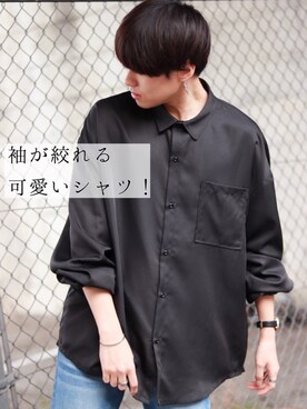 韓国シャツ のメンズ人気ファッションコーディネート Wear