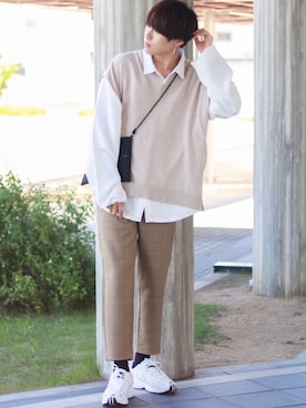 「TOMMY HILFIGER」｜「アイテム（その他）」を使った、SHOTAさん（メンズ・176cm）の夏コーディネート