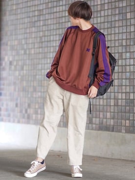「TOMMY HILFIGER（トミーヒルフィガー）のアイテム」を使った、SHOTAさん（メンズ・176cm）の秋コーディネート