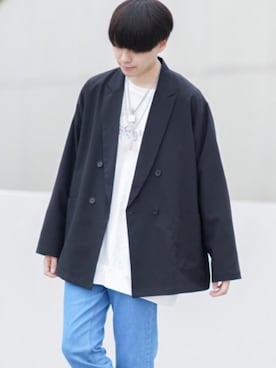 「ZIP FIVE（ジップファイブ）のアイテム（ジャケット/アウター）」を使った、SHOTAさん（メンズ・176cm）の秋コーディネート