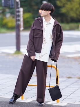 「RAGEBLUE（レイジブルー）のアイテム（シューズ）」を使った、SHOTAさん（メンズ・176cm）の秋コーディネート