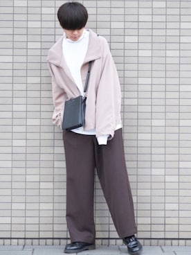 「いいね返し」｜「アイテム（その他アウター）」を使った、SHOTAさん（メンズ・176cm）の秋コーディネート