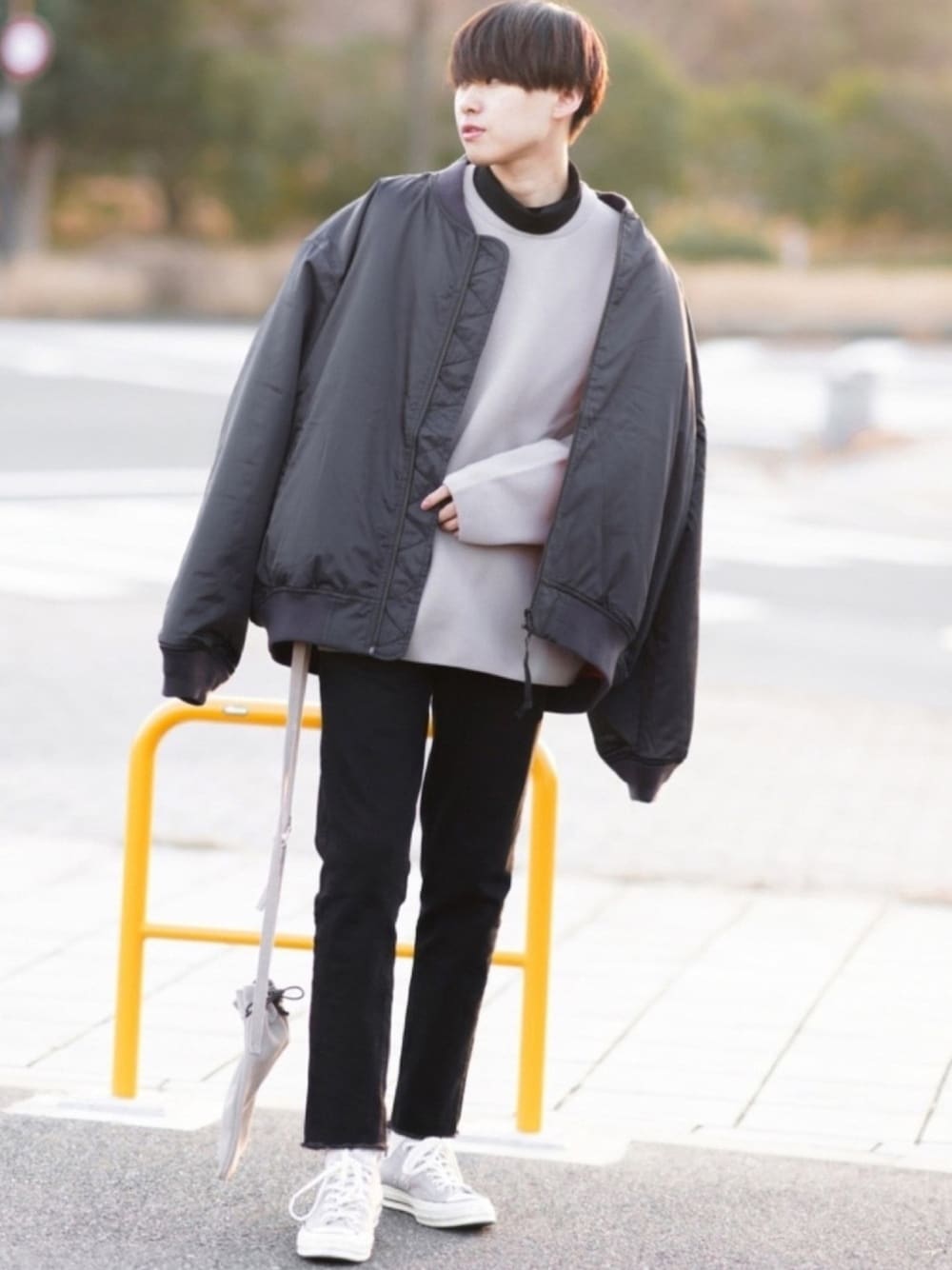 【FUJIくん着用‼️】MA-1 SHOTA｜ZIP FIVEのMA-1を使ったコーディネート - WEAR