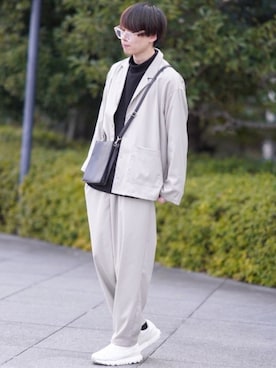 「RAGEBLUE（レイジブルー）のアイテム（ジャケット/アウター）」を使った、SHOTAさん（メンズ・176cm）の冬コーディネート