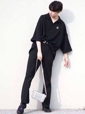 「ZIP FIVE（ジップファイブ）のアイテム（パンツ）」を使った、SHOTAさん（メンズ・176cm）の春コーディネート