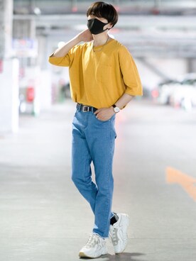 「NAVAL（ナバル）のアイテム」を使った、SHOTAさん（メンズ・176cm）の夏コーディネート