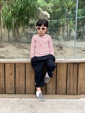 「ALDO（アルド）のアイテム」を使った、coco and doreenさん（キッズ・110cm）の冬コーディネート