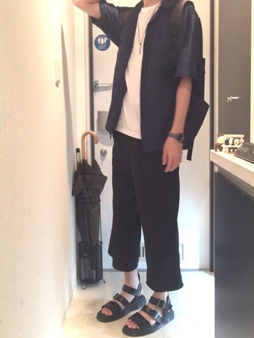 ないる Dr Martensのサンダルを使ったコーディネート Wear