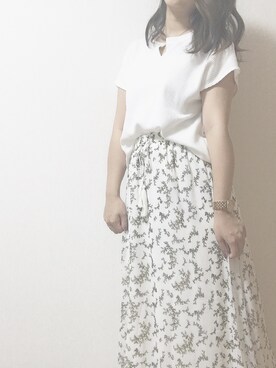 muchu.さん（レディース・160cm）の夏コーディネート