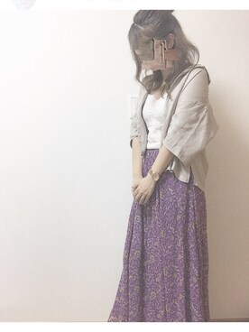 muchu.さん（レディース・160cm）の夏コーディネート