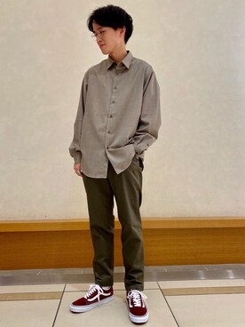 小林 克也さん（メンズ・168cm）の秋コーディネート