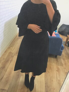 「HONEY（ハニー）のアイテム」を使った、shiiさん（レディース・149cm）の秋コーディネート