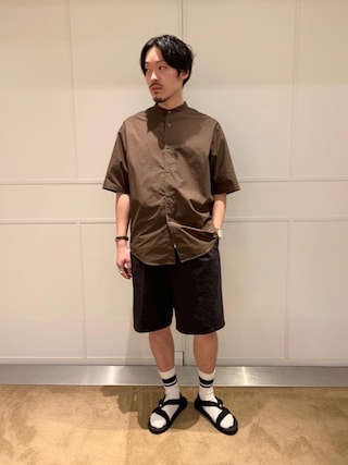 スティーブンアラン　SUPER BAGGY EASY SHORT PANTS Steven Alan（スティーブンアラン）の「＜Steven Alan＞ NY/OX SUPER
