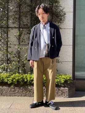 Kazushige Ohyamaさん(メンズ・176cm)の春コーディネート