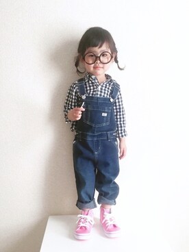 Nana‎٭¨̮❼さん（キッズ・90cm）の春コーディネート