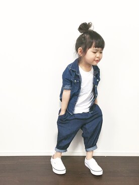 Nana٭¨̮❼さん(キッズ・90cm)の春コーディネート