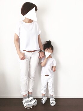 Nana‎٭¨̮❼さん（キッズ・90cm）の春コーディネート