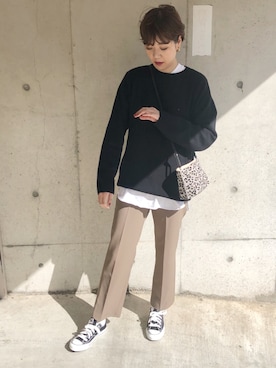 Risaさん（レディース・168cm）の秋コーディネート