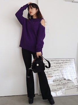 karenさん（レディース・156cm）の秋コーディネート