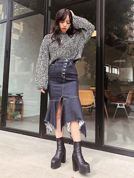 karenさん（レディース・156cm）の秋コーディネート