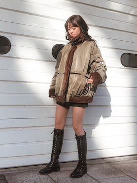 「FOREVER 21（フォーエバー トゥエンティーワン）のアイテム（シューズ）」を使った、karenさん（レディース・156cm）の秋コーディネート