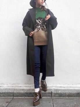 karenさん（レディース・156cm）の冬コーディネート