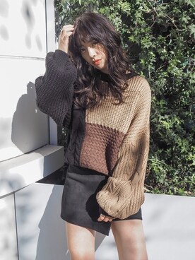 karenさん（レディース・156cm）の冬コーディネート