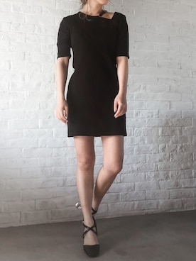 「EVRIS（エヴリス）のアイテム（ワンピース/ドレス）」を使った、karenさん（レディース・156cm）の春コーディネート