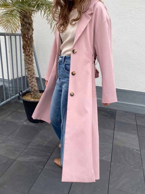 Karen Evris 新宿ルミネエスト Evrisのトレンチコートを使ったコーディネート Wear