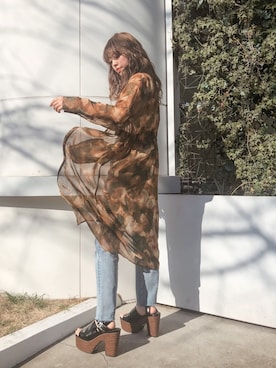 karenさん（レディース・156cm）の春コーディネート