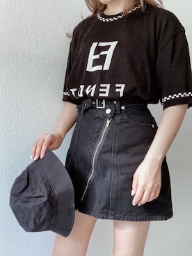 「FENDI」｜karenさん（レディース・156cm）の夏コーディネート