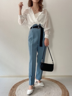 「RETRO GIRL（レトロガール）のアイテム」を使った、karenさん（レディース・156cm）の秋コーディネート