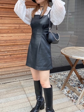 「RETRO GIRL（レトロガール）のアイテム」を使った、karenさん（レディース・156cm）の秋コーディネート