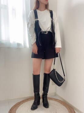 「DHOLIC（ディーホリック）のアイテム（バッグ）」を使った、karenさん（レディース・156cm）の秋コーディネート