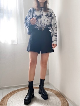 「モノートーン」｜karenさん（レディース・156cm）の秋コーディネート
