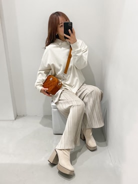 karenさん（レディース・156cm）の秋コーディネート