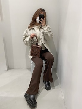 karenさん（レディース・156cm）の秋コーディネート