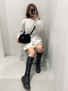 「STYLENANDA（スタイルナンダ）のアイテム」を使った、karenさん（レディース・156cm）の秋コーディネート