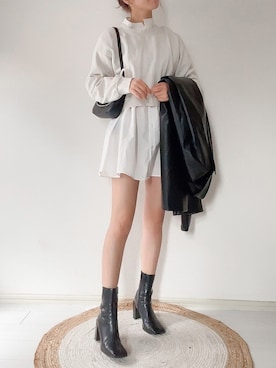 karenさん（レディース・156cm）の冬コーディネート